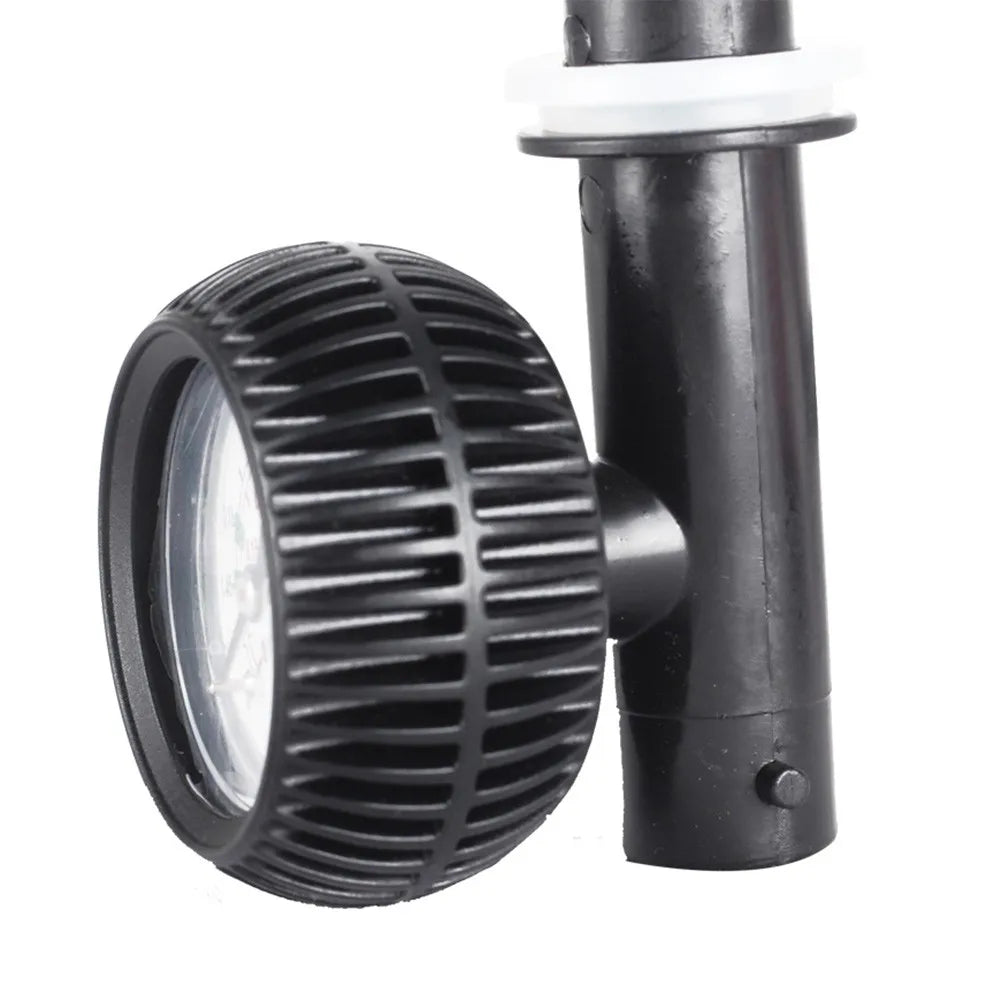 1 Pc Psi Barometer Pressure Gauge Thermometer Air Valve For Inflatable Boat Kayak PVC Pressure Gauge Air Thermometer