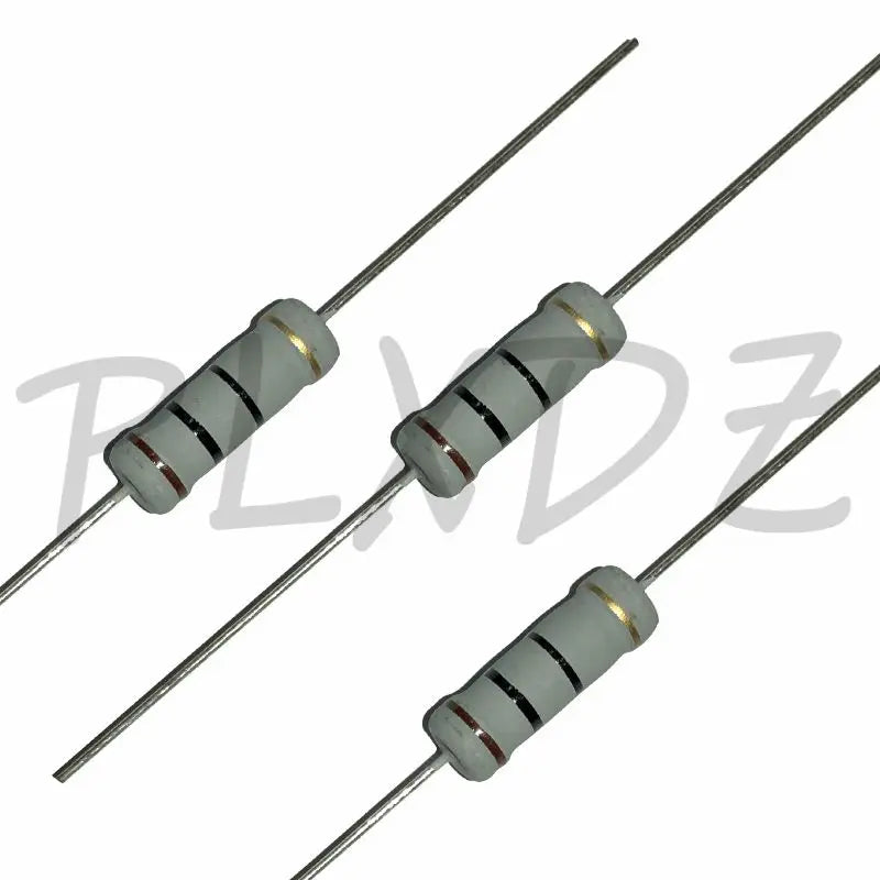 20pcs 2W Metal oxide film Resistor 5% 1R ~ 10M 100R 220R 330R 1K 2.2K 3.3K 4.7K 10K 22K 47K 100K 1M 100 220 330 ohm Carbon Film