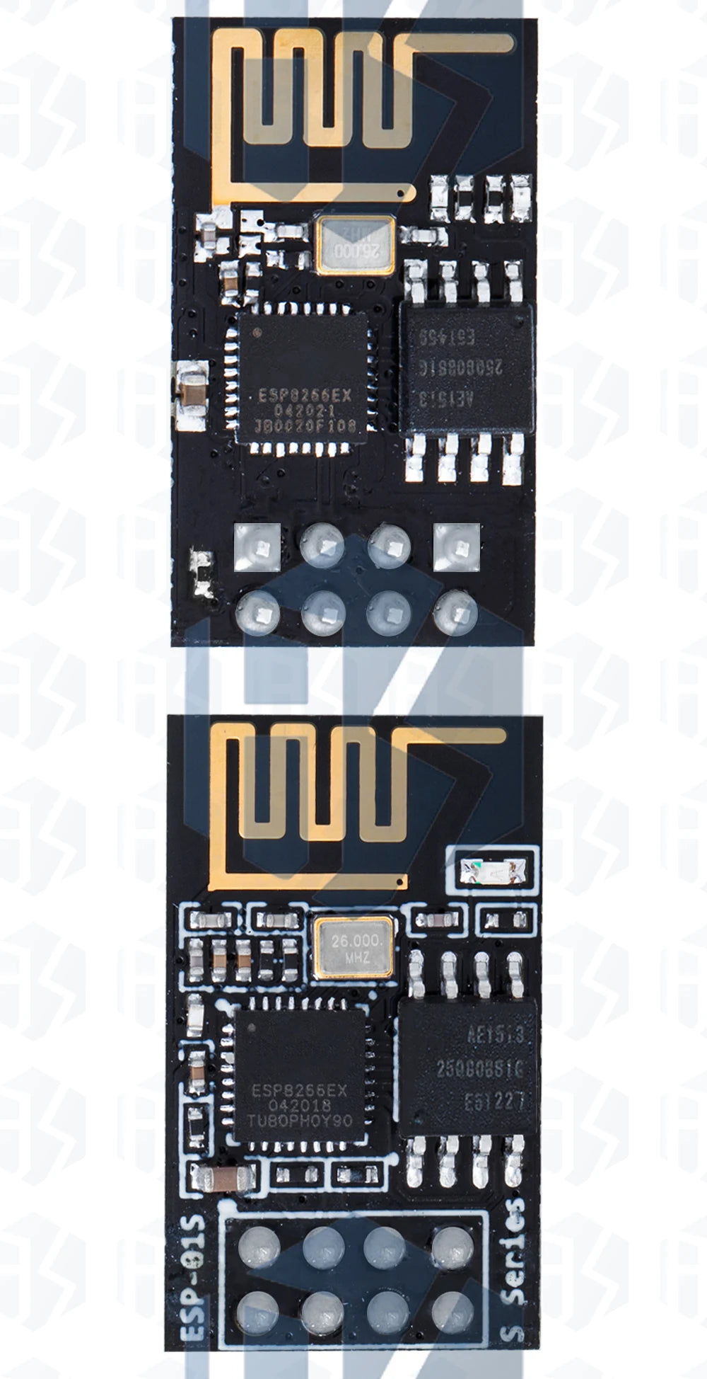 ESP8266 WiFi Wireless Transceiver Module ESP-01/ESP-01S/ESP-07/ESP-07S/ESP-12/ESP-12E/ESP-12F for Arduino DIY Projects
