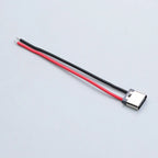 2/5/10pcs Type C 2 Pin Waterproof Female USB C Socket With Screw Hole Fast Charge Charging Interface USB Connector With Cable
