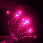 10Pcs/bag 0805 FLASHING SMD Lamp Wired Micro Litz Led Pre-Soldered Chip Wired 30cm 3V Railway DIY Model Toy Light Wires