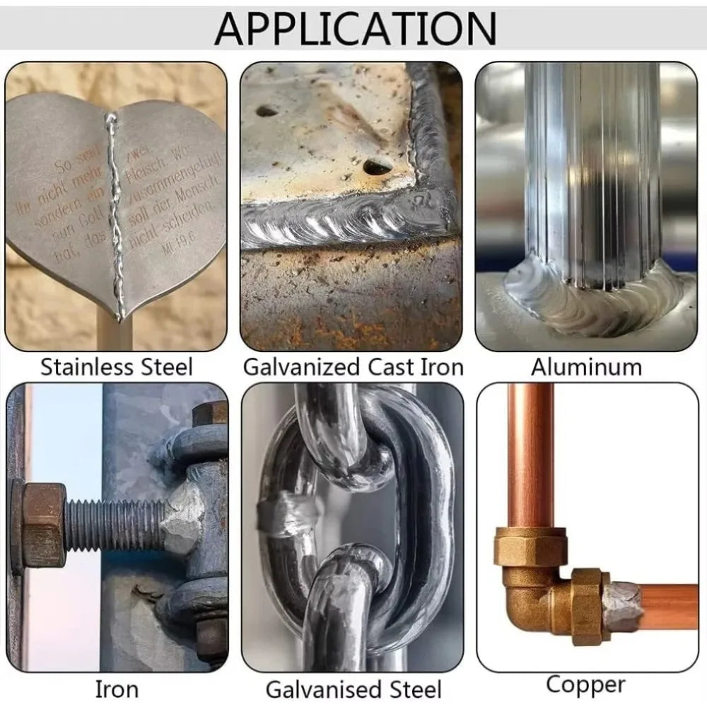 5/4/1 Welding Rod Copper And Aluminum Flux Cored Wire Steel Copper Aluminum Soldering Tool Weld Flux Welding Rods Cored Wire
