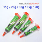 217℃ Lead Free High-Temperature Solder Paste Sn96.5Ag3.0Cu0.5 Melting Point: Enhanced Conductivity of Needle Tube