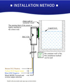Y26 DC 5v-24v NPN PNP Water Level Sensor，Non-contact Switch,Capacitive Sensor