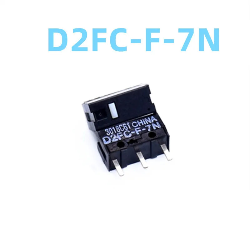 New 2PCS D2FC-F-7N 10M 20M OF D2FC-F-K50M D2FC-F-K60MN Mouse Microswitch