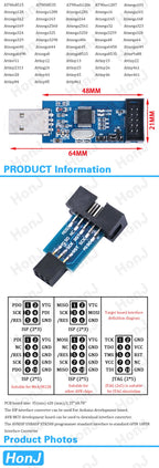 official USBASP USBISP AVR Programmer USB ISP USB ASP ATMEGA8 ATMEGA128 Support Win7 64