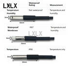 1PC SHT40 SHT30 SHT20 SHTC3 SHT45 SHT35 SHT31 Digital Temperature Humidity Sensor Stainless Steel I2C IIC Probe Module