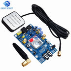BS SIM808 instead of SIM908 module GSM GPRS GPS Development Board IPX SMA with Antenna available for Raspberry Pi for arduino