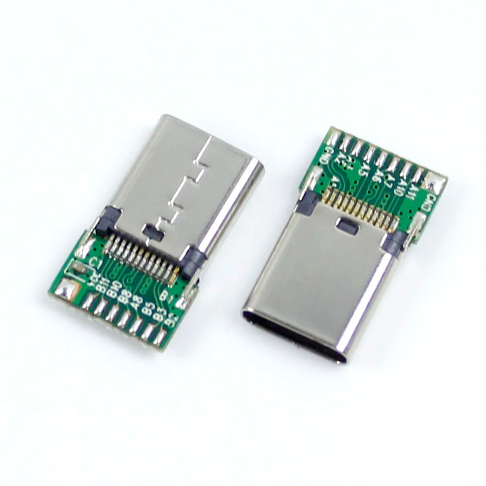 USB 3.1 Type-C Motherboard Test Board Motherboard PCB Board Test Head USB Connector Socket, for Data Cable Transmission