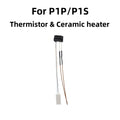 Ceramics Heater Thermistor for Bambu lab BambuLab X1 X1C P1 P1P P1S Combo 24v 48w Heating block 3D Printer Parts