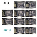 LXLX1 10 Pcs ESP8266 Serial WIFI Remote Wireless Control Wifi Module ESP-12E ESP-12F ESP12S