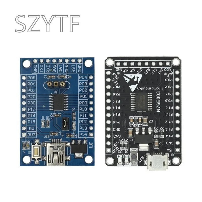 N76E003AT20 Microcontroller Development Board N76E003 51 C51 Expansion Board 8051 Core System Board Single Chip Microcomputer