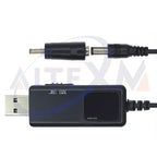 USB Boost Converter DC 5V to 9V 12V USB Step-up Converter Cable + 3.5x1.35mm Connecter For Power Supply/Charger/Power Converter