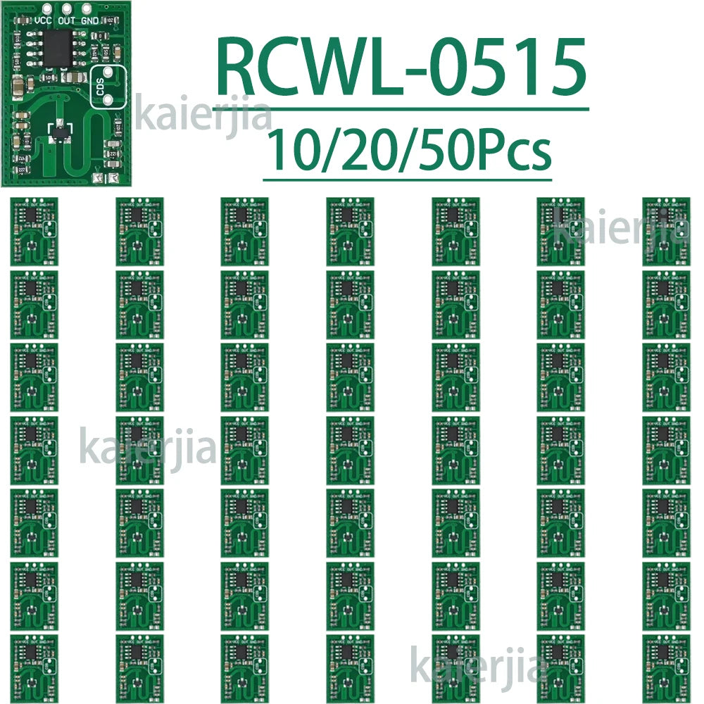 10/20/50Pcs RCWL-0515 Microwave Radar Motion Sensor Module 2.7GHz Human Body Induction Switch Intelligent Detector for DIY