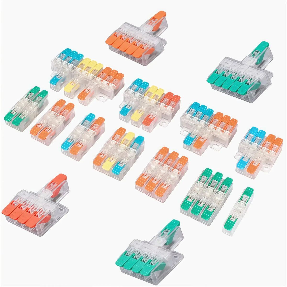 Fast Wiring Wire Connectors Splitter Terminal Blocks Quick Plug-in Connector Conductor Cable Junction Box