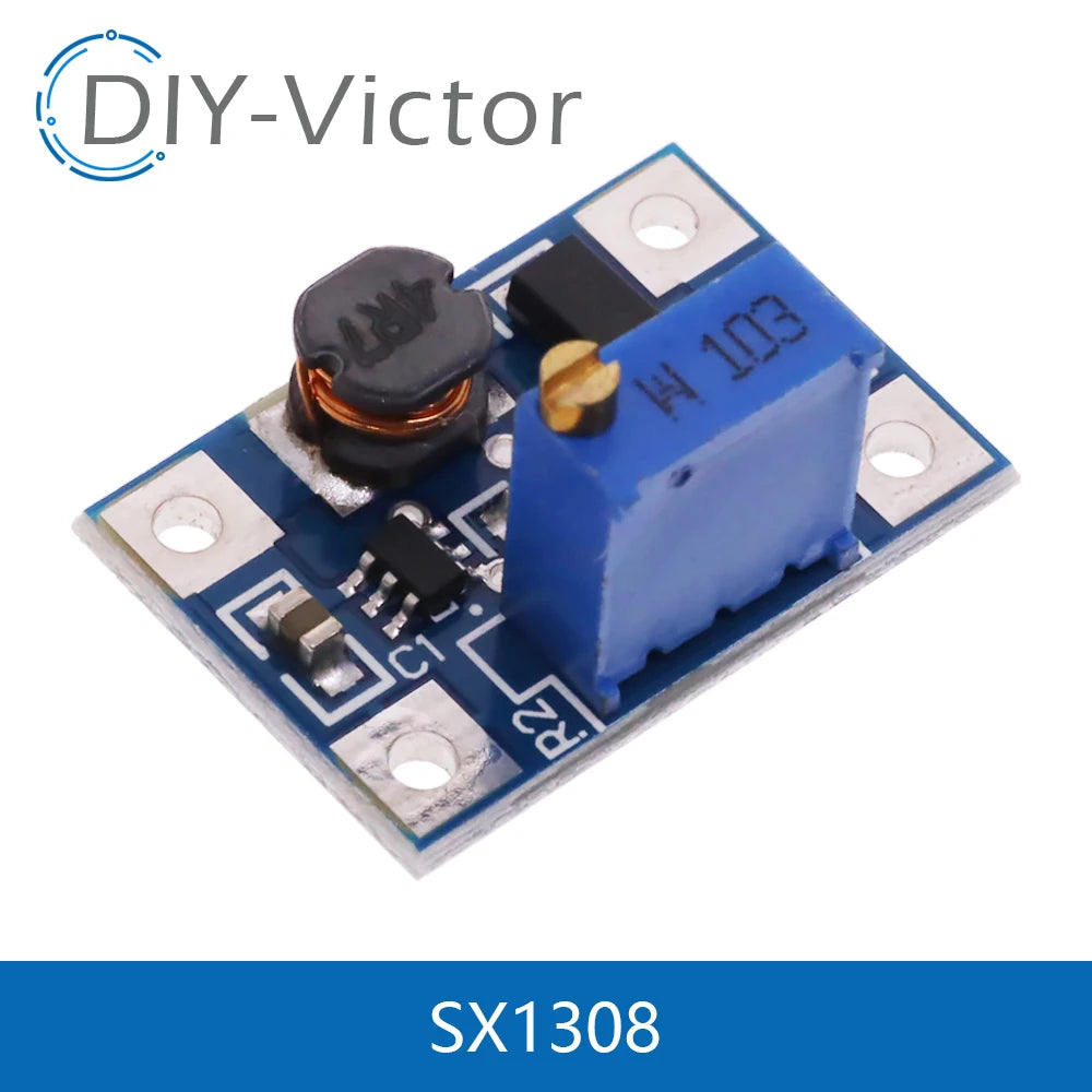 DC-DC Step-Up Power Module Micro TYPE-C USB Input Voltage Converter 2A Boost Pressure Plate Adjustable SX1308 MT3608 For Arduino