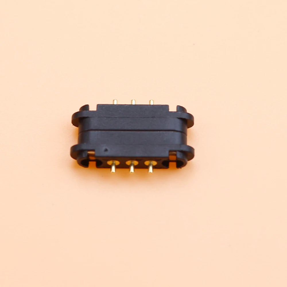 1Set 2.5/2.54 MM Pitch Spring Loaded Male Female 2P 3 4 5 6 7 8  Pole Through Holes PCB BTB Connector 2A DC Magnetic Pogo Pin