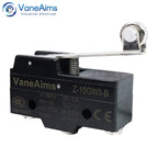 Z-15 Micro Limit switch Travel Switch Small Horizontal Roller Lever 15A 250V 1NO1NC Normally Open Normally Closed Travel Switch