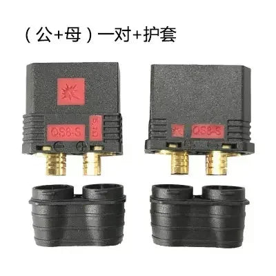 130-180A QS8P-S QS8P-L QS8P-U Battery Connector F Aviation Model Forklift QS8 Series Lithium Battery Anti Spark Female Male Plug