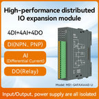 RS485 RJ45 DI/DO/AO/AI Distributed Remote IO Module CDEBYTE M31-U Series Modbus NEW Version Support PNP NPN DIP Free Splicing