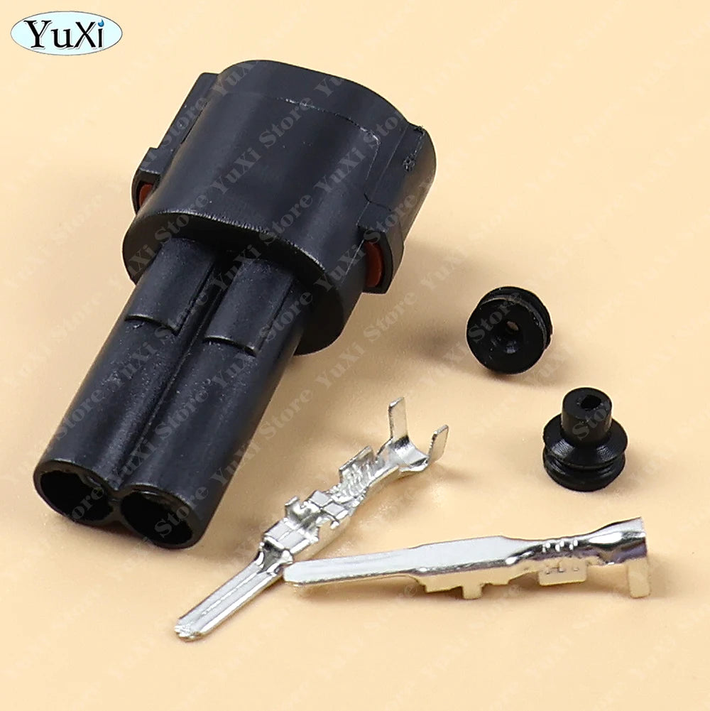 3-50Pcs 2Pin Sumitomo Sealed MT090 2P Male Female Housing Waterproof Auto Connector Plugs 6187-2171 6180-2181