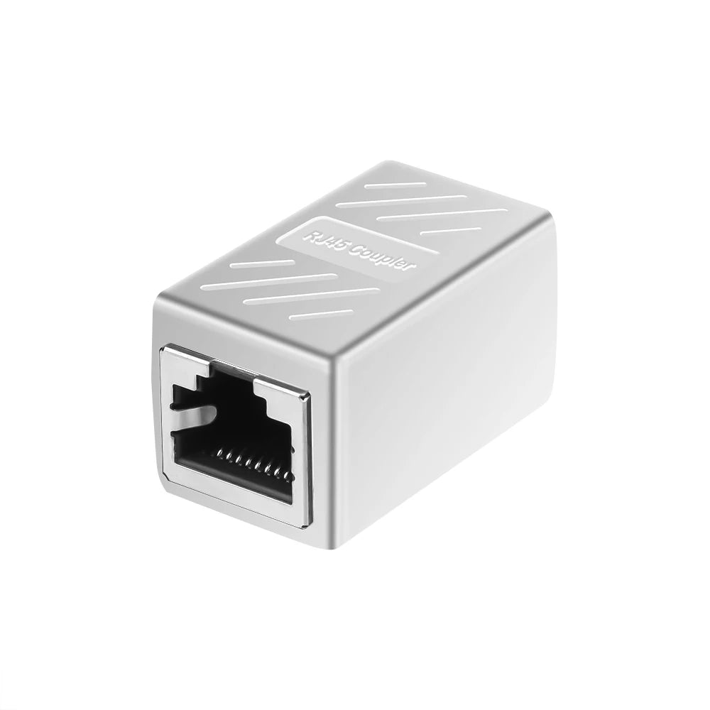 1000Mbps 1 In 2 Out Ethernet Adapter RJ45 Splitter Lan Connector Cat 6 RJ45 Splitter Switch Coupler for PC Laptop TV Box Router