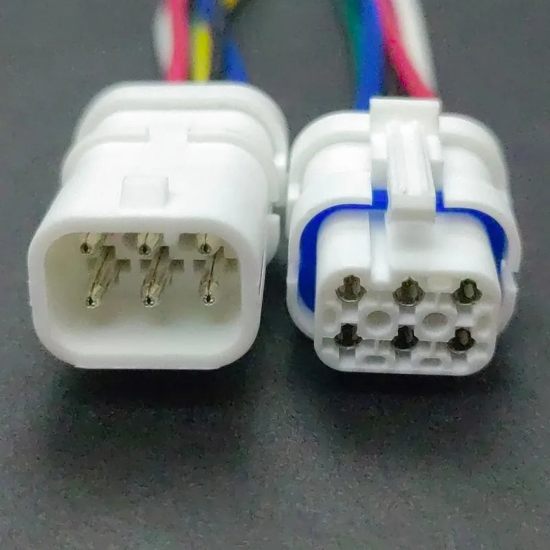 2P, 3P, 4P, 6P, 9P. 1.8 mm waterproof connector plug and socket with cable, JST, JWPF, automotive connectors