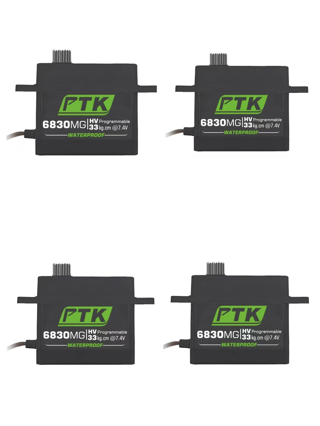 PTK servo Metal gear 20Kg 30Kg 35Kg 40Kg High speed servo Digital servo fixed wing servo 1/8 1/10 RC car programmable servo
