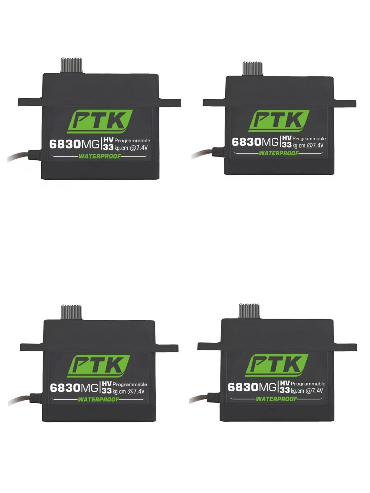 PTK servo Metal gear 20Kg 30Kg 35Kg 40Kg High speed servo Digital servo fixed wing servo 1/8 1/10 RC car programmable servo