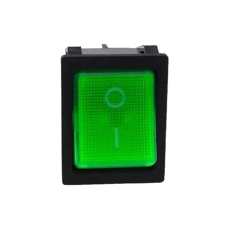 1PCS 40A 250V AC High Current,ON/OFF,4/6Pin Special for Eelding Machine,KCD4,Sterling Silver Point,Rocker Power Button Switches