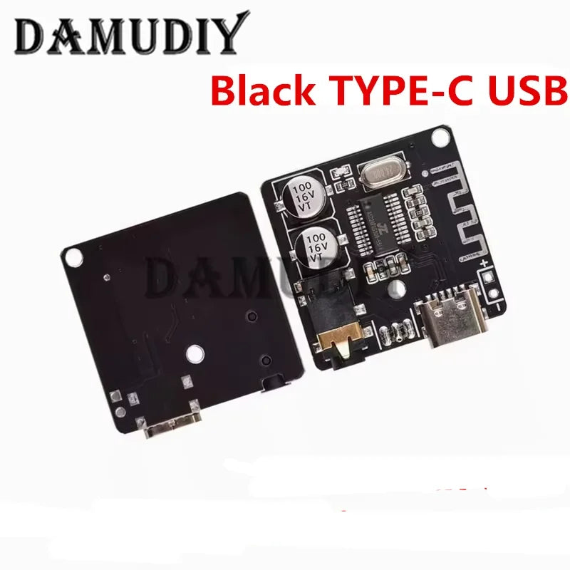 10Pcs BT Audio Receiver Board BT 5.0 MP3 Lossless Decoder Wireless Stereo Music Module 3.7-5V XY-BT-Mini TYPE-C