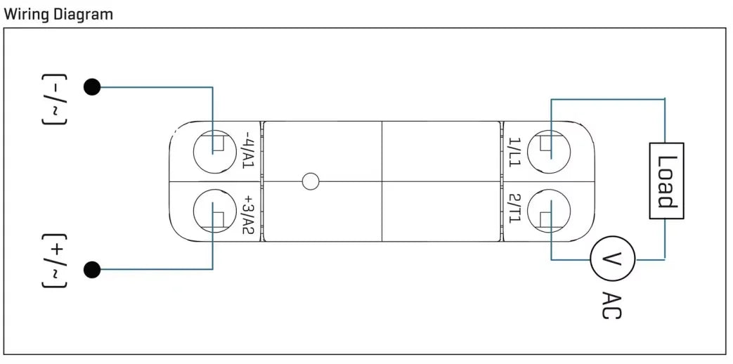 GEYA DIN Rail Solid State Relay Single Phase SSR With Heatsink DC Control AC High Load Capacity Solid State Reliability 15A-60A