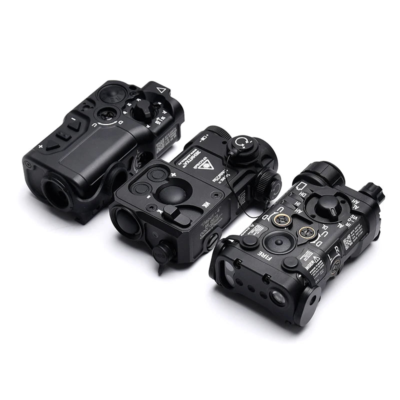 Airsoft CNC IR Laser Sight RAID CQBL PEQ PERST NGAL OGL DBAL IR Device Metal Material  Red, Green, Blue Laser IR Laser 20mm Rail