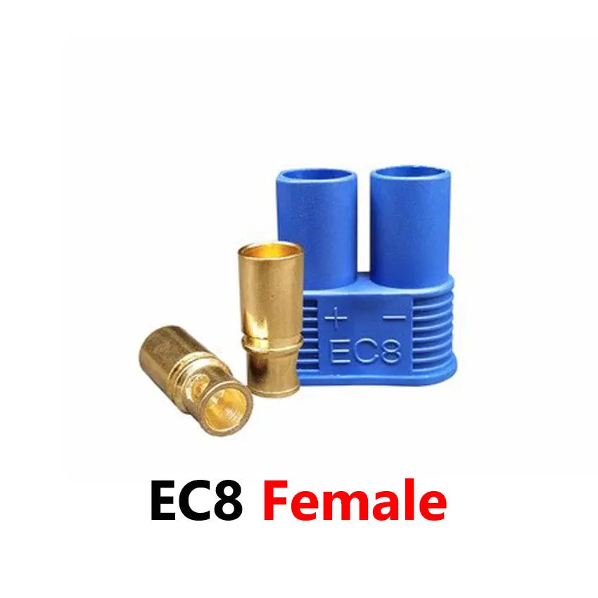 Cltgxdd 2/5/10pcs EC2 EC3 EC5 EC8 Banana Plug Battery Motor Male And Female Socket Aviation Model High Current Plug Connector