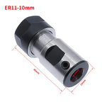48V 500W ER11 Brushless Spindle+57MM Clamp with Screws+ 48V Brushless Motor Driver+ER11-10mm Built in HALL Sensor