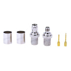 10Pcs/lot RG8 RG213 LMR400 SMA / RP-SMA Male / Female 50-7 RF Coaxial Connector 50Ohm SMA Connector for LMR-400 RG-213 RG8 Cabl