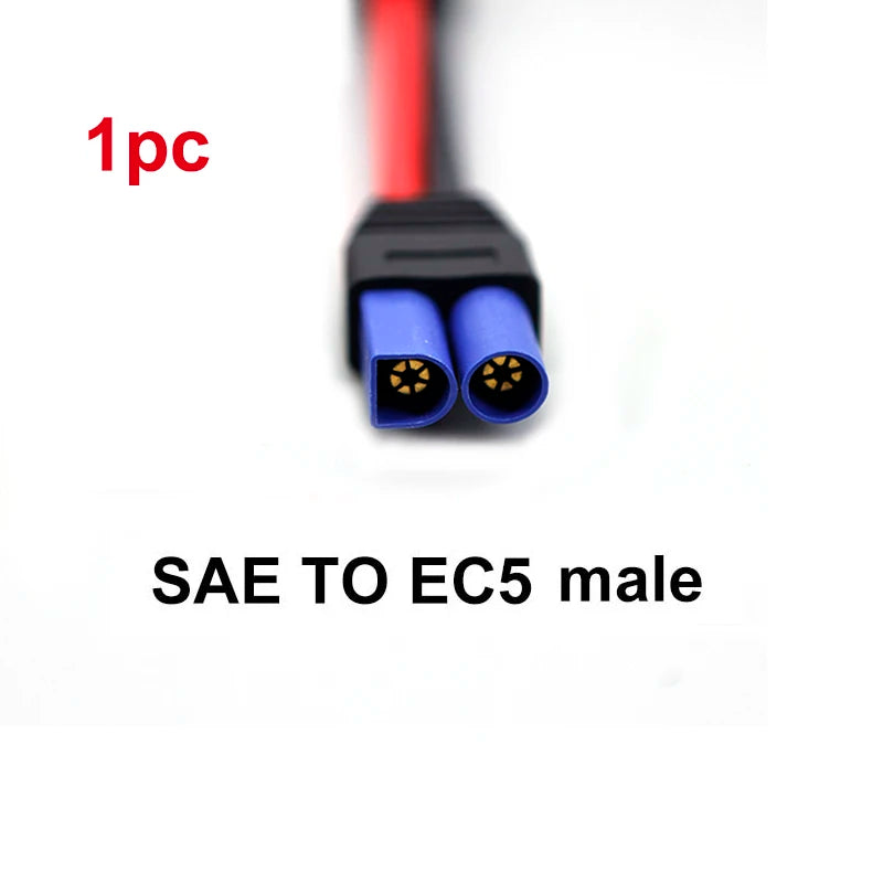 SAE To EC5 Male Female Plug Connector To SAE Power Automotive Cable Wire Power Cord Plug DIY 10 AWG SAE Cable R23