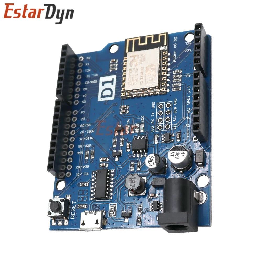 Estardyn ESP8266 NodeMCU WeMos D1 R2 Board, CH340G WiFi IoT Module for Smart Home Development