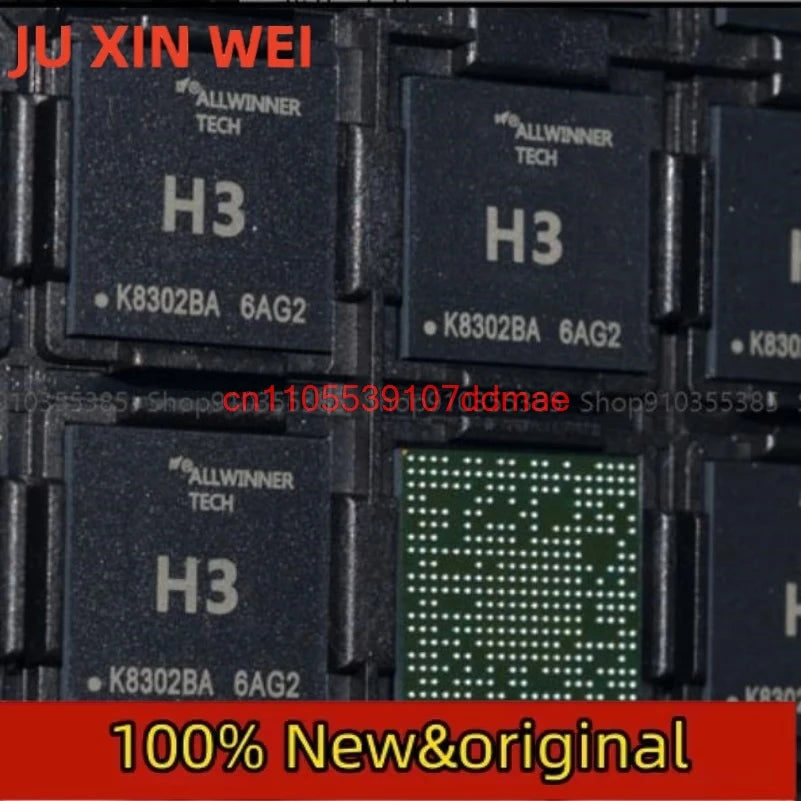 2-10PCS New ALLWINNER H3 ARM H3 CPU H3 BGA BGA347 Quad-core intelligent set-top box CPU processor chip