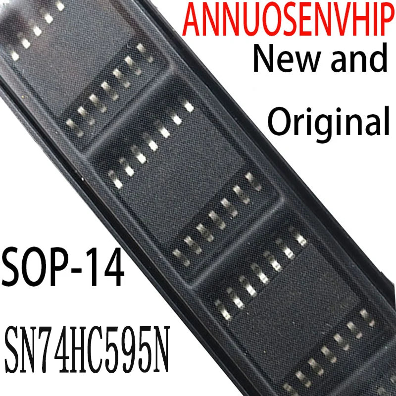 200PCS New And Original DIP16 SN74HC595 DIP 74HC595N 74HC595 IC SN74HC595N