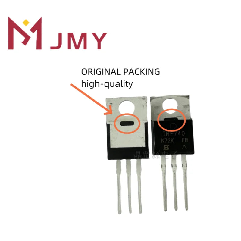 50pcs 10 Types Mosfet Transistors Assortment Kit IRFZ44N IRF530N IRF540N IRF630N IRF640N IRF740 IRF830N IRF840 IRF3205 IRF9540N