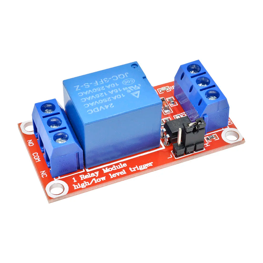 DC5/9/12/24V Single Channel Relay Module Smart Switch  With Optocoupler Shield High/Low Level Trigger Power Module for Arduino