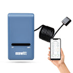 Ecowitt GW1100 WiFi Gateway - Thermometer Hygrometer Barometric Pressure, Indoor Temperature Humidity Meter, for Home Office