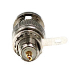 1pc New BNC Male Plug RF Coax Connector Straight With Nut Solder Cup Nickelplated Wholesale Price