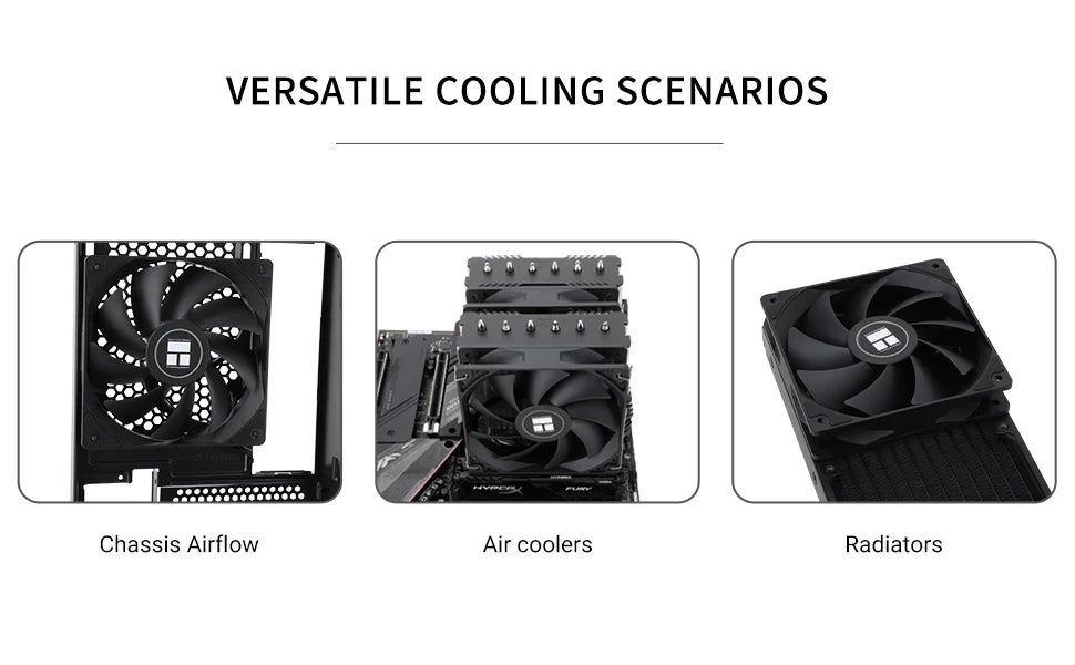 Thermalright 120mm Case Fan TL-C12C EXTREM/C12CW-S/C12C-S/C12CW/C12C CPU Cooling Fan ARGB 120mm High Performance Fan