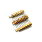 20pcs 1W Carbon Film Resistor 5% 7.5 8.2 9.1 75 82 91 750 820 910 Ohm R K 5% Resistance 7R5 8R2 9R1 7.5K 82K 91K 0.1R--10M
