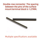 5PCS SMD SMT 2*2/3/4/5/6/7/8/10/12/20/40/50 PIN Double Row Pin Female Header 1.27MM Pitch Connector Socket 2X/6/8/10/20