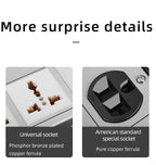 HiFi Power Filter HiFi Lightning Protection Anti-interference PA Audio Power Purifier 220V Dedicated Power Strip