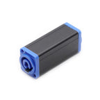 1pc New Arrival LED PowerCon AC Coupler Adapter Extender connector High quality Speakon Panel mount straight adapter