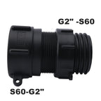 1000 Liter IBC Tank Adapter S60 x 1/2" 3/4' 1" 1.5 2" S100 Thread Connector Ton Barrel Joints IBC Tank Fitting